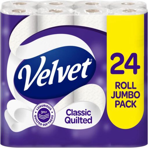 Toilet Tissue 24 Rolls